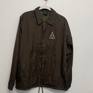 HUF coach jacket Brown Size S